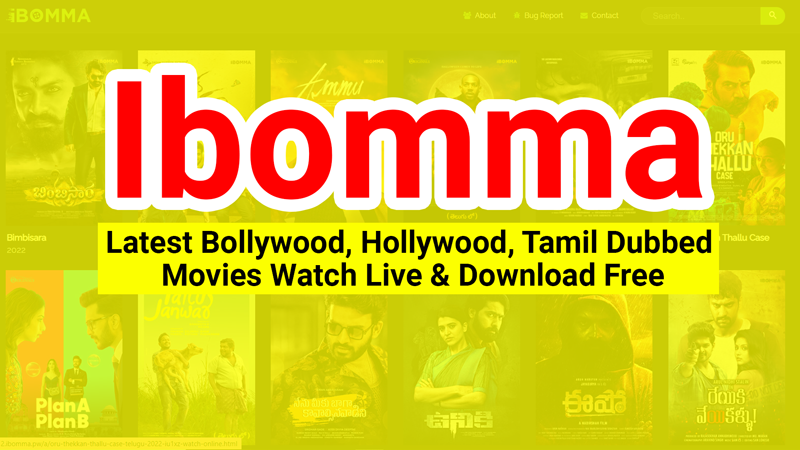 IBOMMA TV 2022 - Download Tamil, Telegu Movies 2022